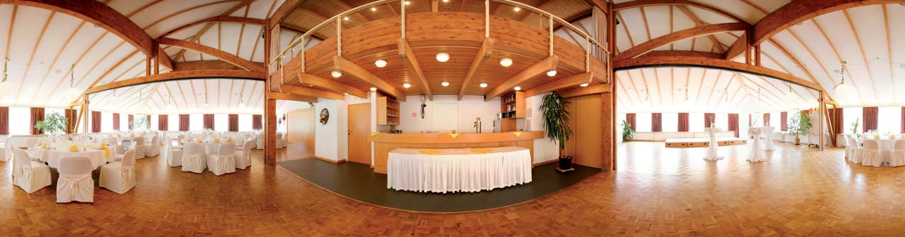 Saal bis 160 Personen mit Tanz Hotel Oste