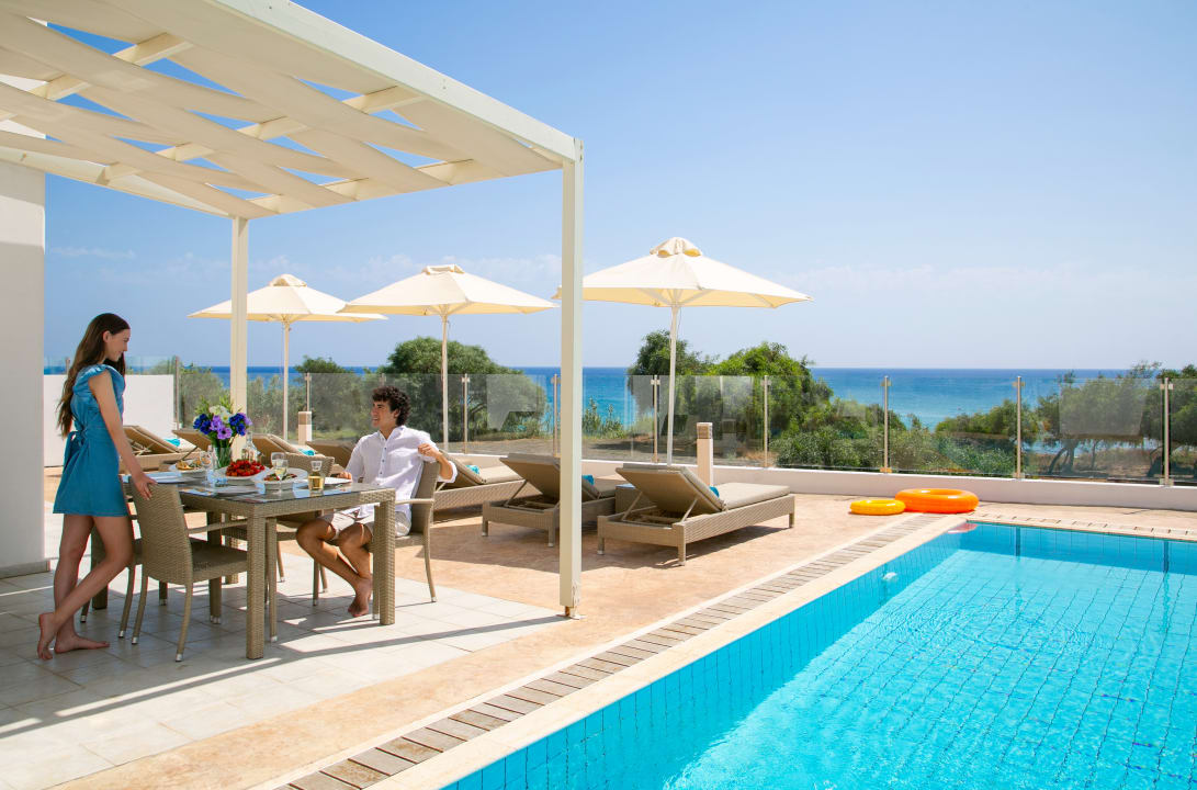Pool Althea Kalamies Luxury Villas