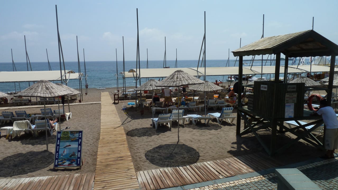 Strand mit Überdachung für Schatten Arycanda Kirman Premium