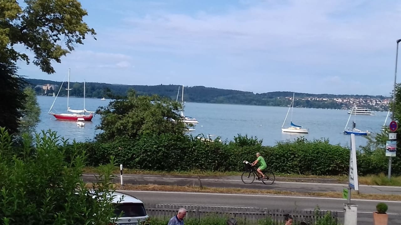 Ausblick Gästehaus am See Uferperle