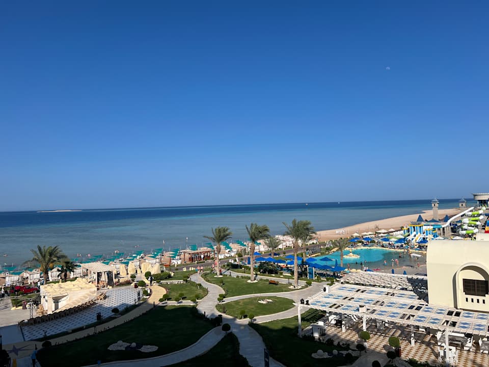Ausblick Gravity Hotel & Aquapark Sahl Hasheesh