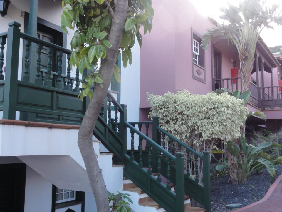 Aufgang zum Apartment Apartamentos Oasis San Antonio