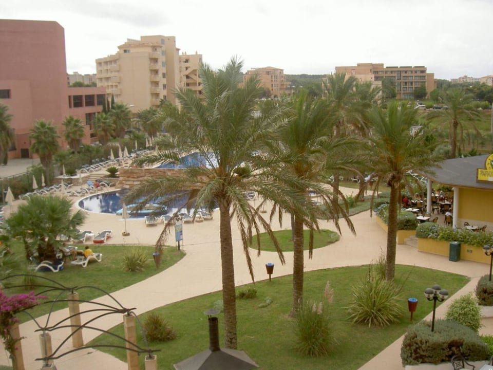 Aussicht auf den Pool Hotel Cala Millor Garden - Adults only