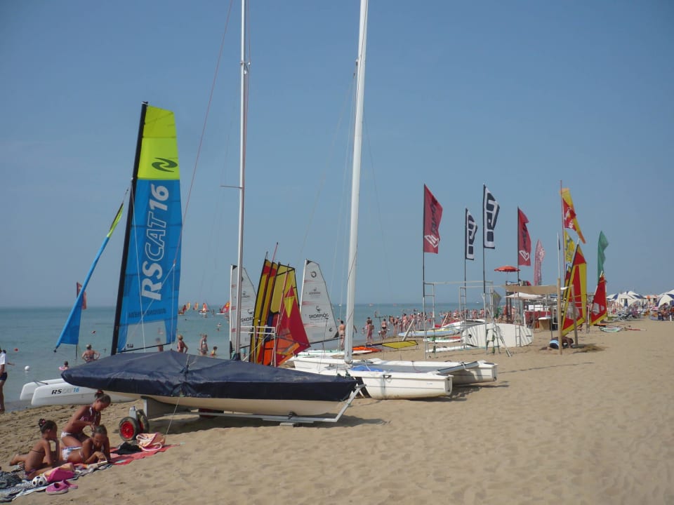 Strand in Bibione Hotel Palace