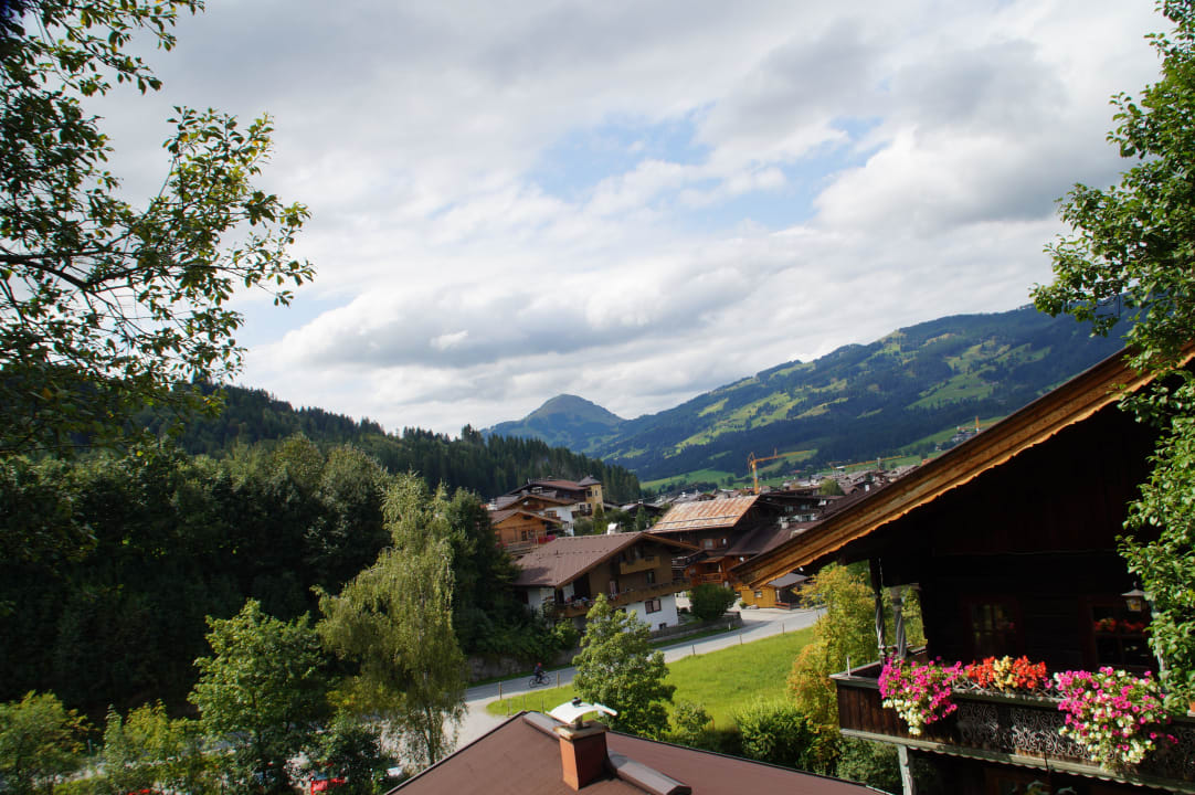 Blick über Kirchberg Lifthotel