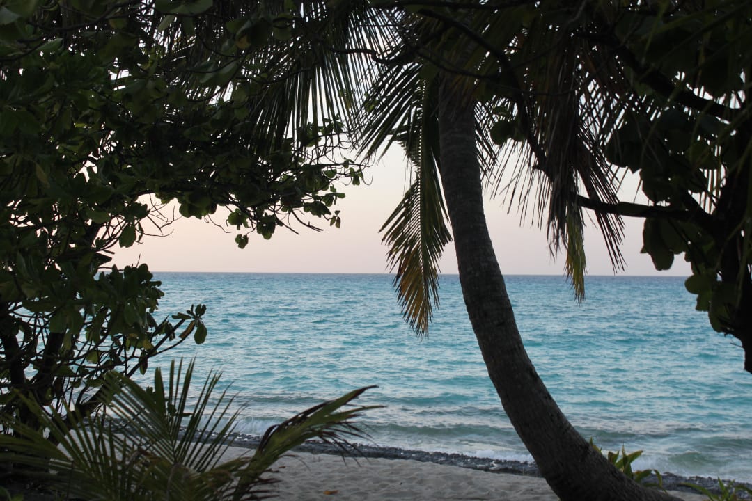 Schöner Ausblick Kuramathi Maldives