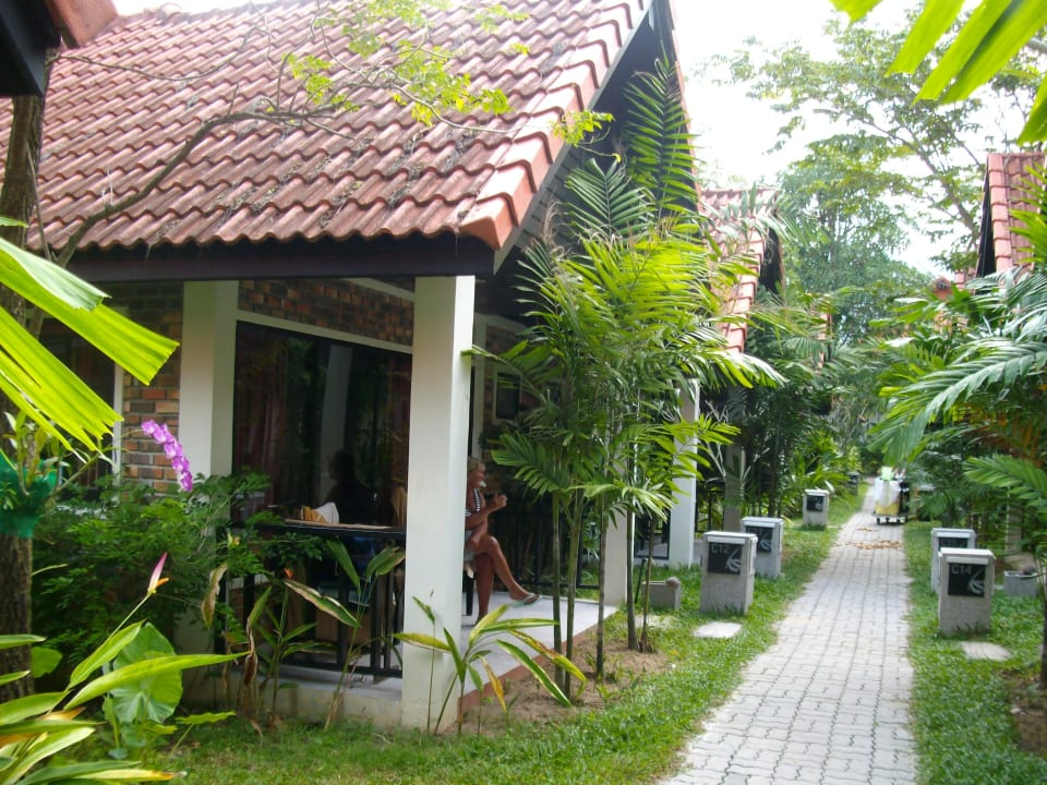 Typischer Weg Ocean Breeze Resort