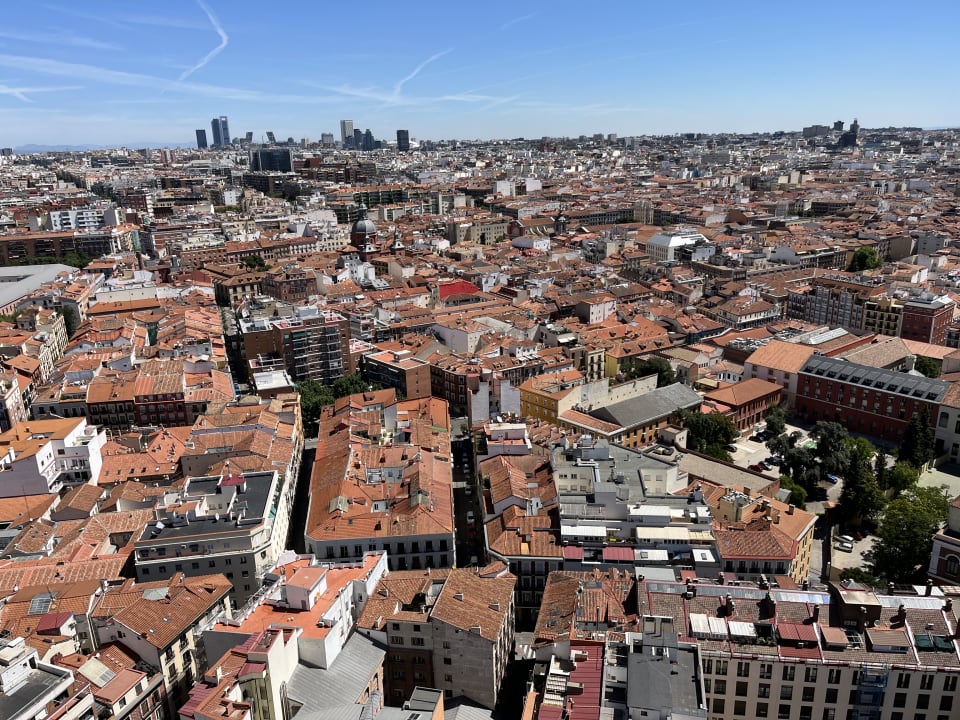 Ausblick Hotel Riu Plaza España