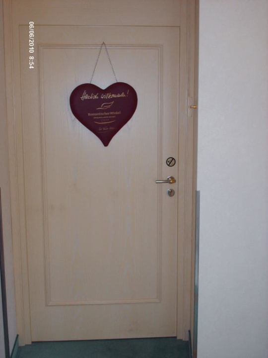 Herzlicher Willkommensgruß Romantischer Winkel RoLigio® & Wellness Resort