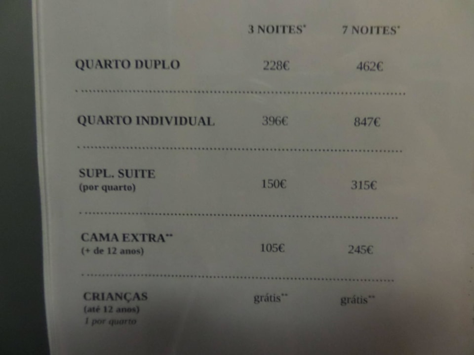 "Leicht" überteuert Sesimbra Oceanfront Hotel