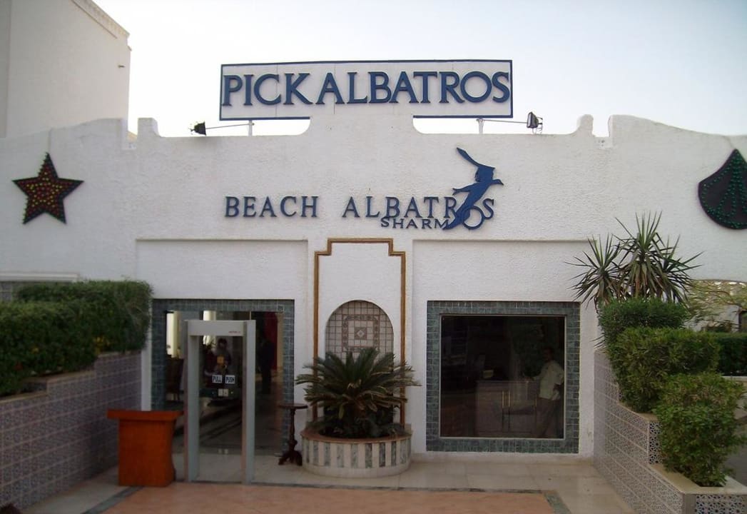 Eingang Albatros Sharm Resort