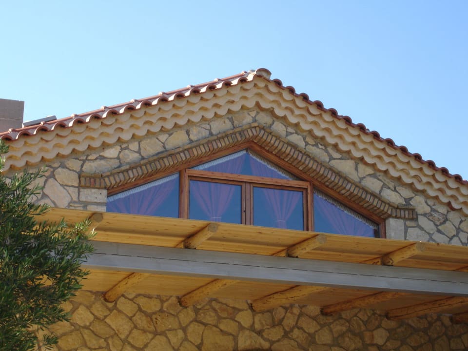 Schlafzimm mit Panoramafenster Villa Tireda