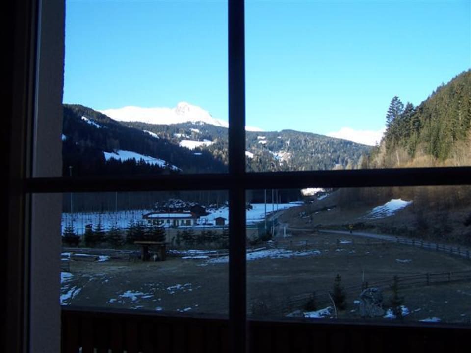 Blick aus unserm Zimmer Alphotel Tyrol