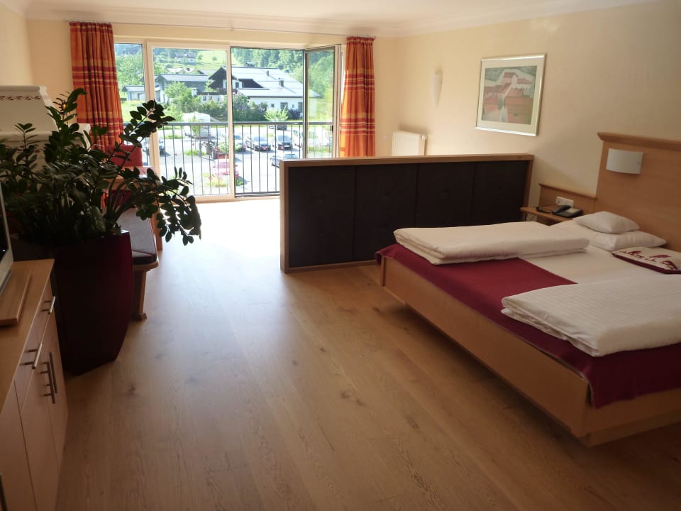 Suite Abendrot, die wir im Vorjahr hatten Biohotel Rupertus