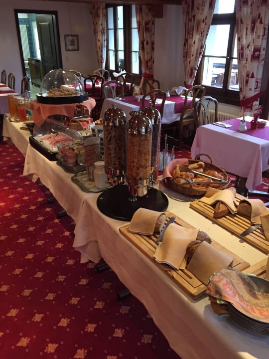 Frühstück Hôtel de Gruyères