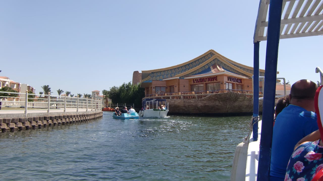 Bootsfahrt im Dana Beach zum Meer Pickalbatros Dana Beach Resort - Hurghada