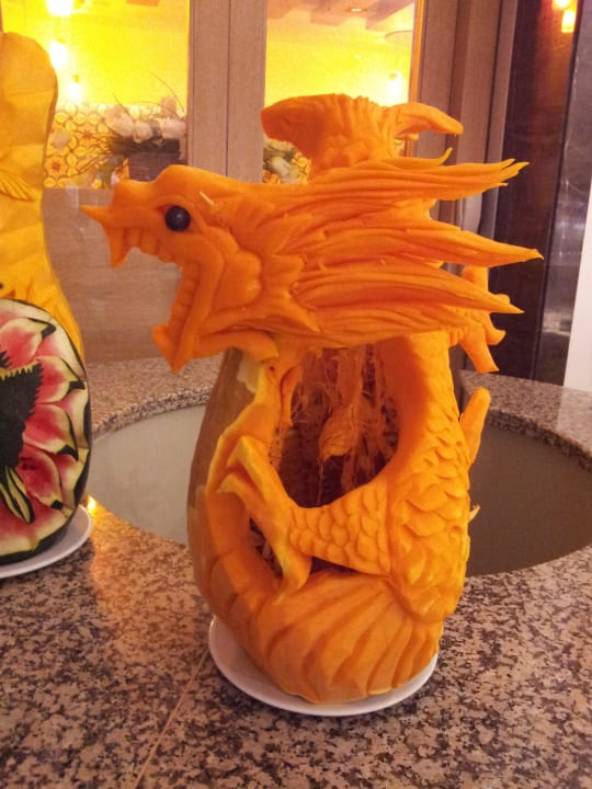 Kunstvolle Schnitzarbeit Sentido Trendy Verbena Beach