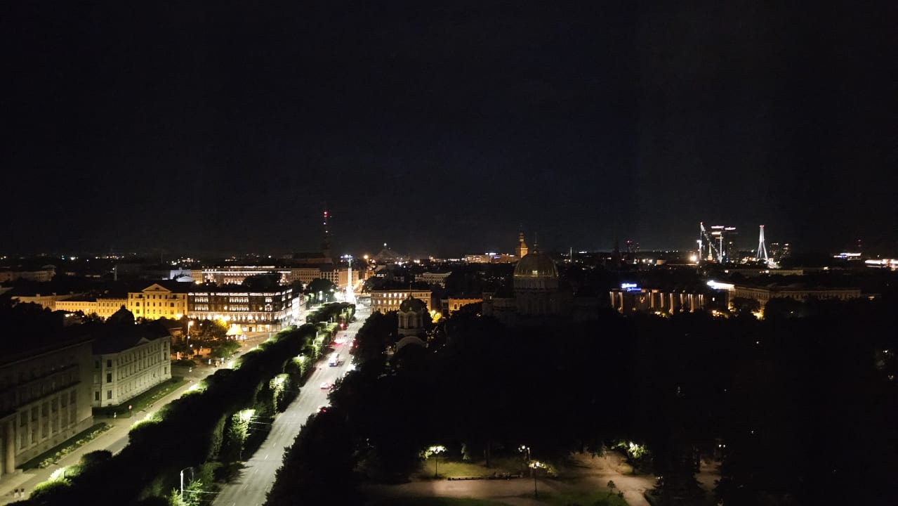 Ausblick Hotel Radisson Blu Latvija