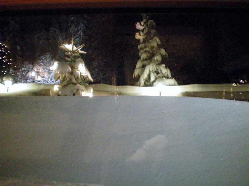 Blick aus dem Fenster Hotel Forstmeister