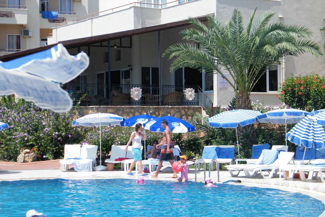 Widok z leżaka. Aska Bayview Resort