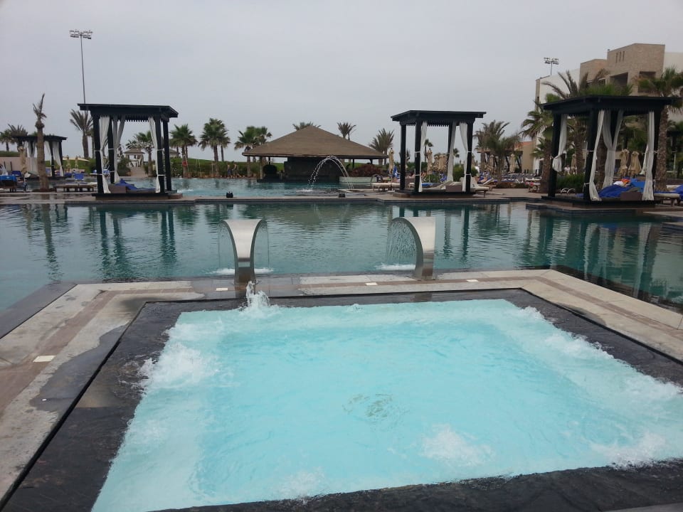 Hotelový bazén a vířivka Hotel Riu Palace Tikida Agadir