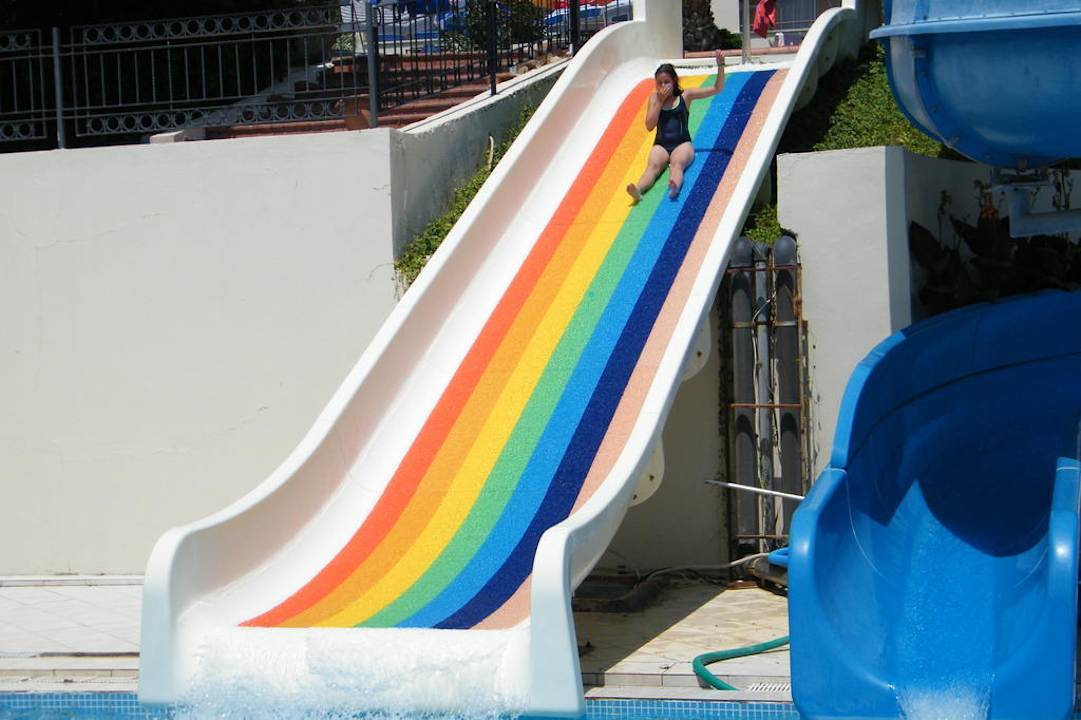 Zjeżdżalnia wodna. Aska Bayview Resort