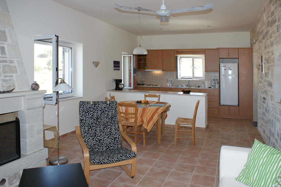 Blick zur Küche Villa Zefyros