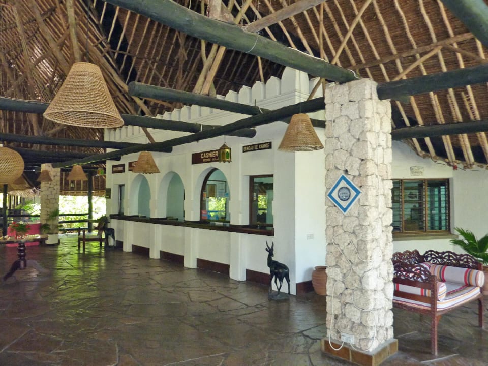 Die Rezeption Hotel Papillon Lagoon Reef