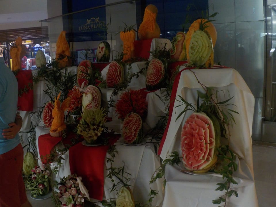 Deko am Türkischen Abend Luna Blanca Resort & Spa