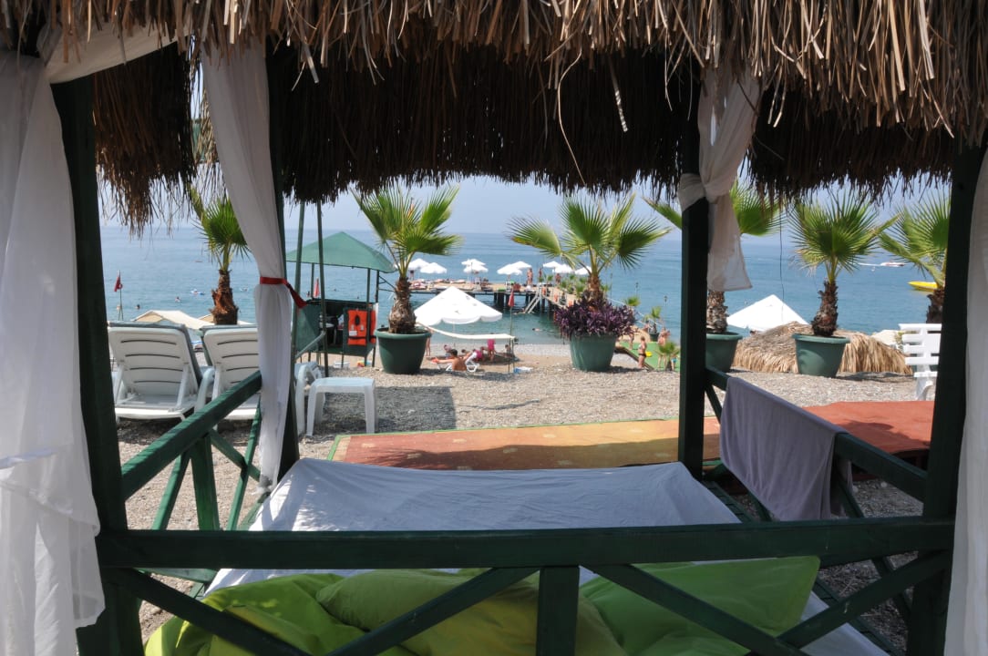 Blick auf den Hotelstarnd Botanik Hotel & Resort