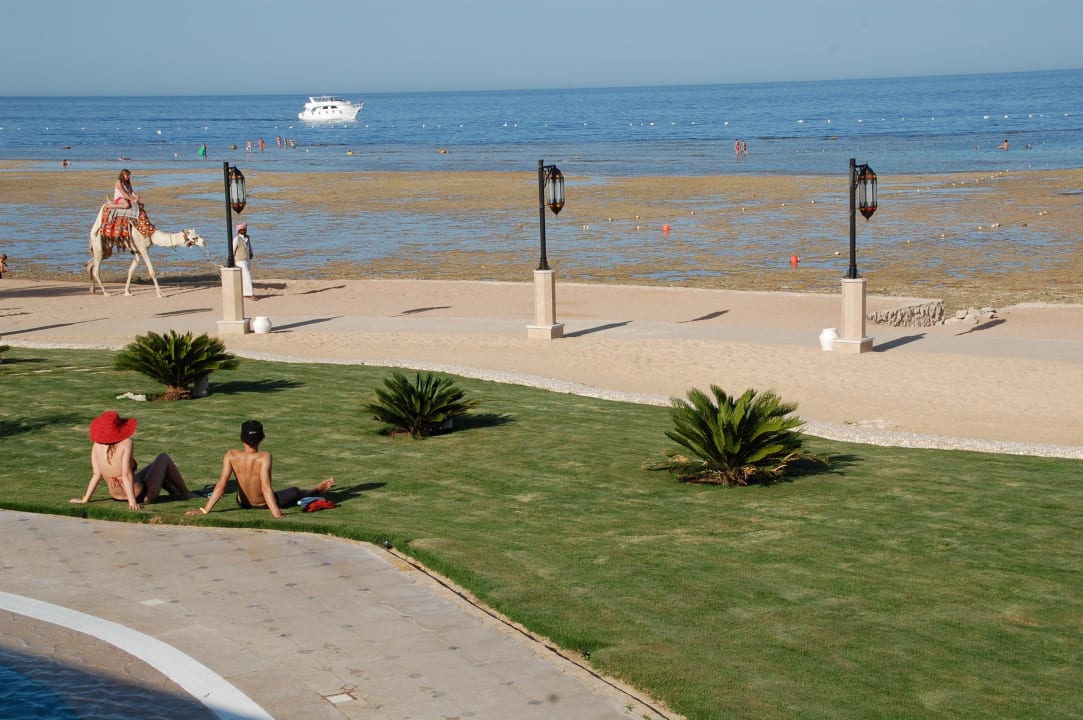 Ebbe - aber egal, der Ausblick ist einfach nur schön! Makadi Spa - Adults only