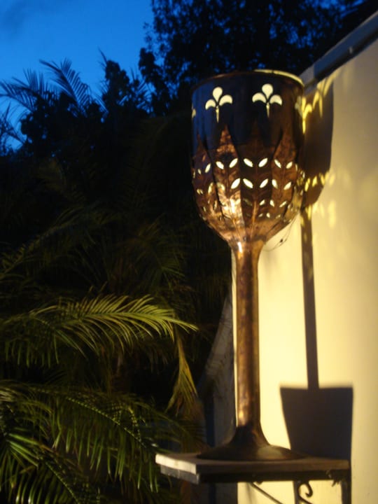 Laterne am Hoteleingang Punta Cana Princess All Suites Resort & Spa