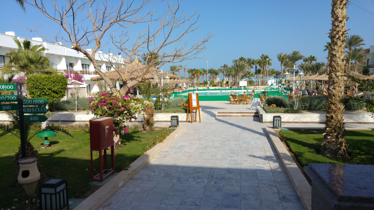 Gartenanlage The Grand Hotel Hurghada