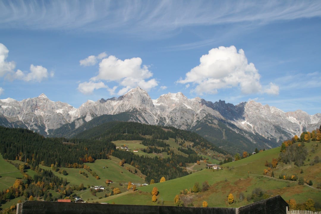 Blick zum Steinernen Meer Hotel Handlerhof