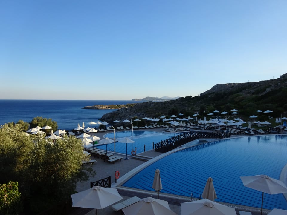 Ausblick Hotel Kalithea Horizon Royal