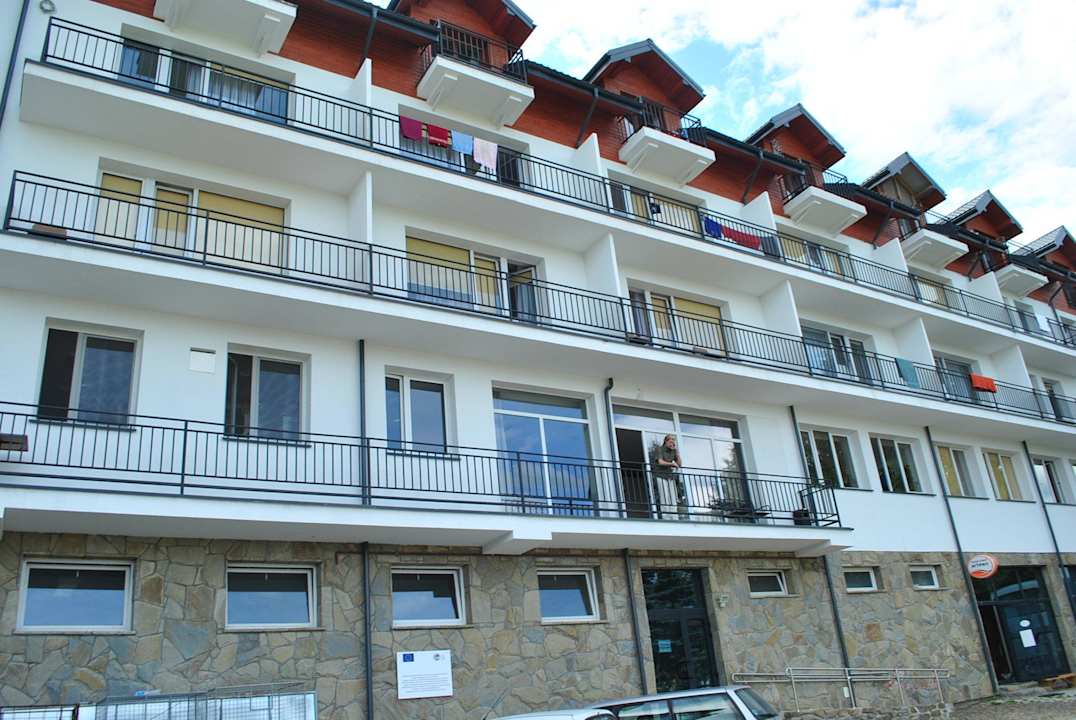 Ośrodek z tyłu Hotel Skalny Spa Bieszczady