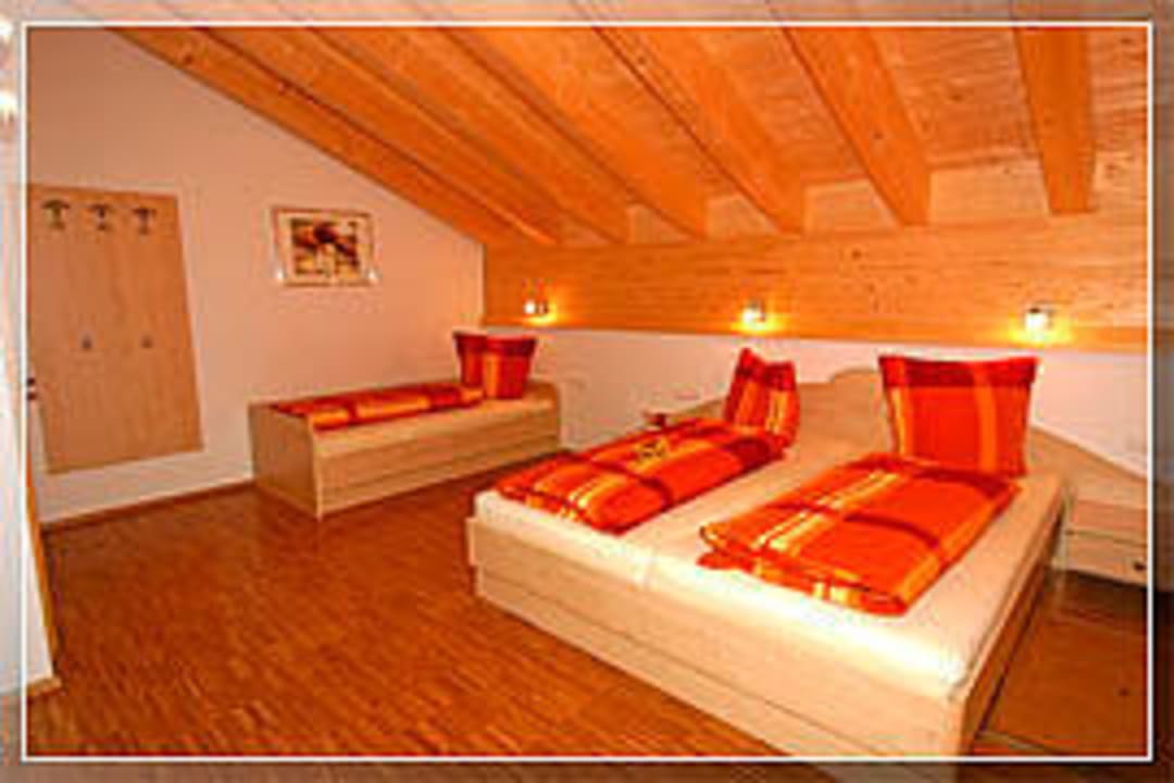 Geräumige Zimmer in den Appartements Alpina Appartements