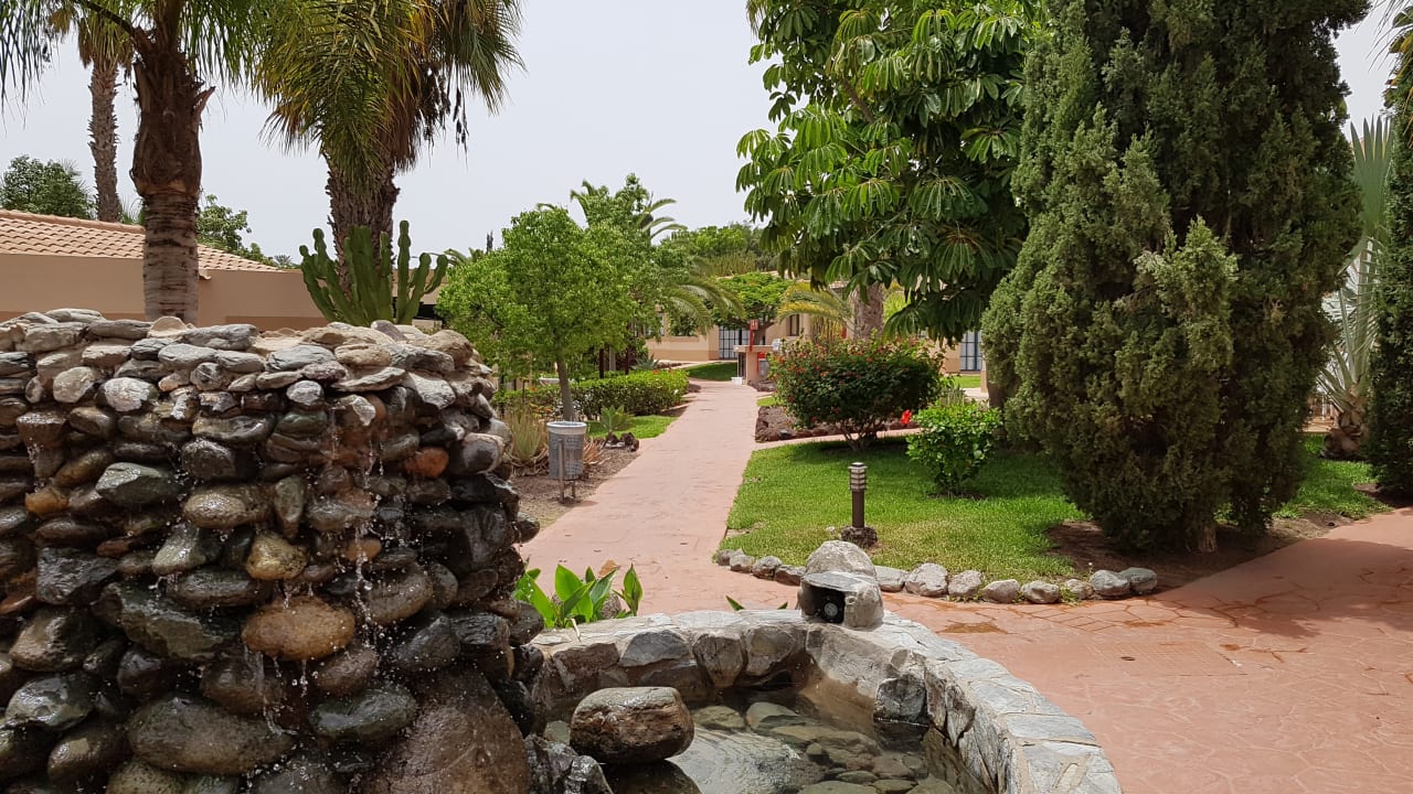 Gartenanlage allsun Hotel Esplendido