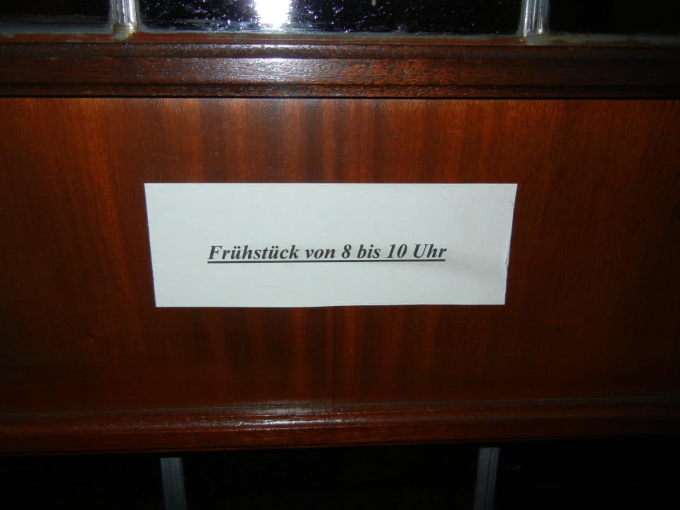 Eingang zum Frühstücksraum Hotel Garni Fels