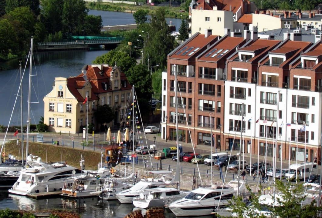 From Ferris wheel Hotel Podewils Old Town Gdansk