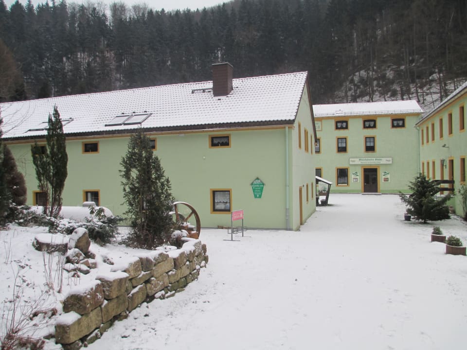 MIMÜ im Winter 2014 Pension Mittelndorfer Mühle
