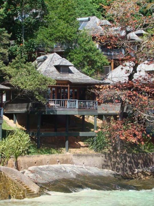 Beachfront Villa von außen Hilton Seychelles Northolme Resort & Spa