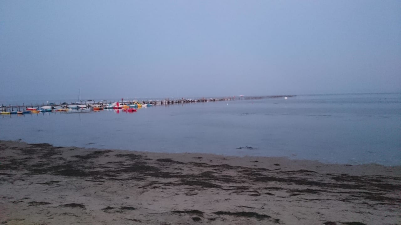 Blick zum Steg Villaggio Residence Punta Spin