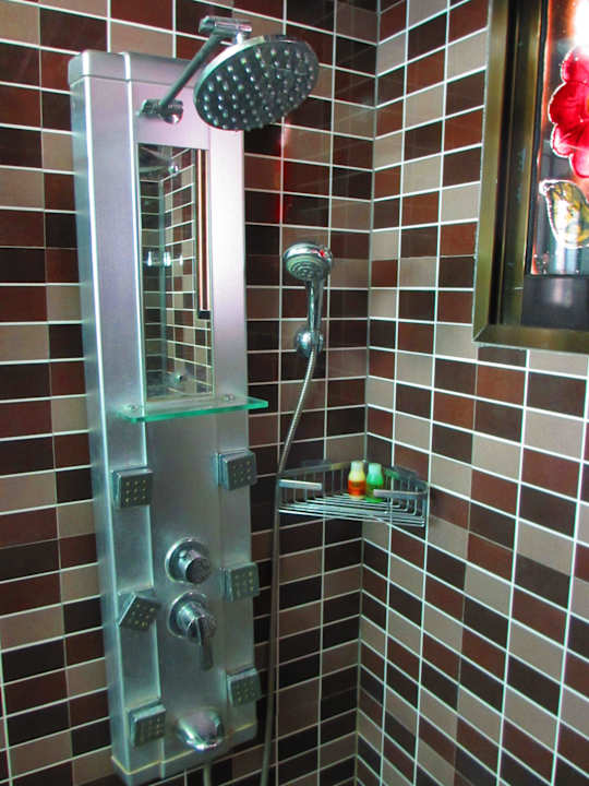 Dusche Hotel New Avon