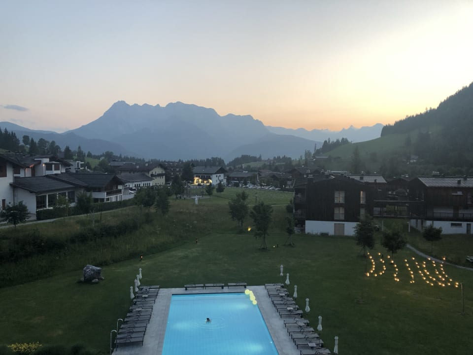 Ausblick aja Ferienwohnungen in Werfenweng