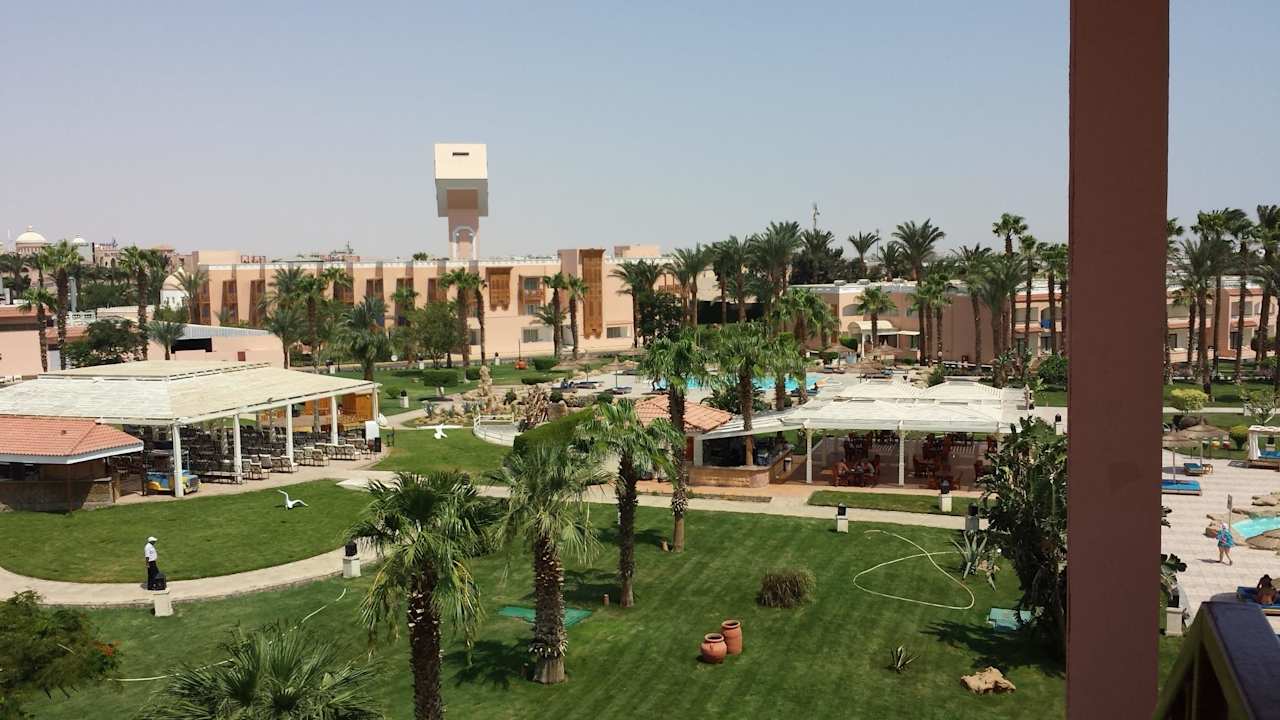 Ausblick vom Rutschenturm  Beach Albatros Resort