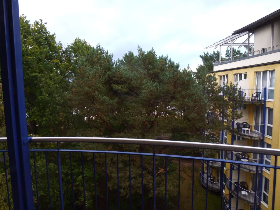 Blick vom Balkon zum Meer IFA Rügen Hotel & Ferienpark