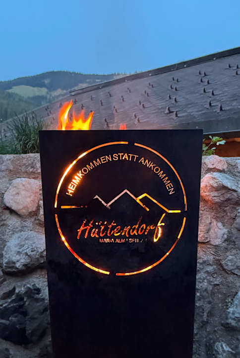 Gartenanlage Hüttendorf Maria Alm