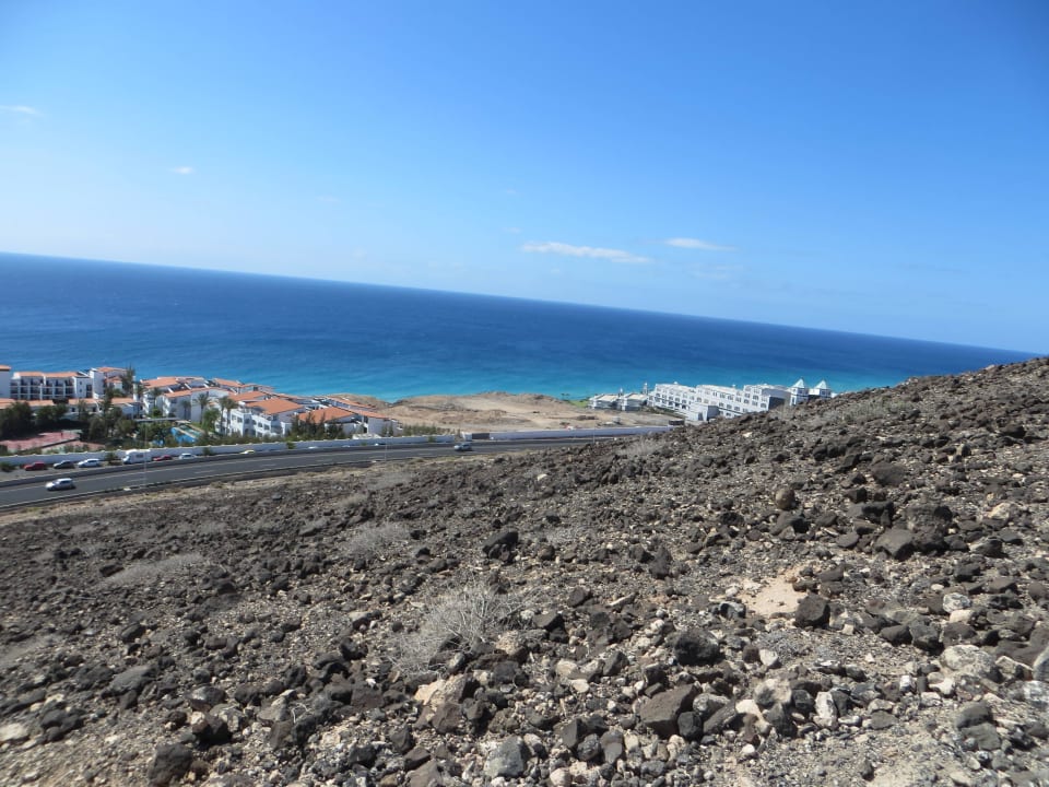 Wir steigen den Hotelberg Esquinzo hoch TUI MAGIC LIFE Fuerteventura