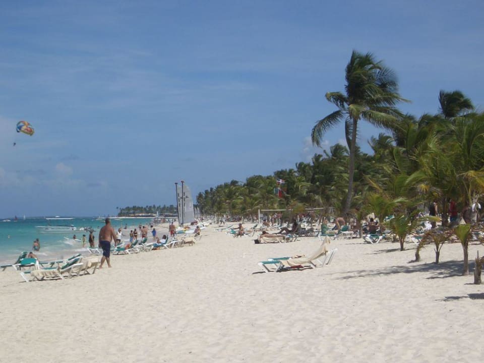 Strand  des Riu Palace Punta Cana Hotel Riu Palace Punta Cana